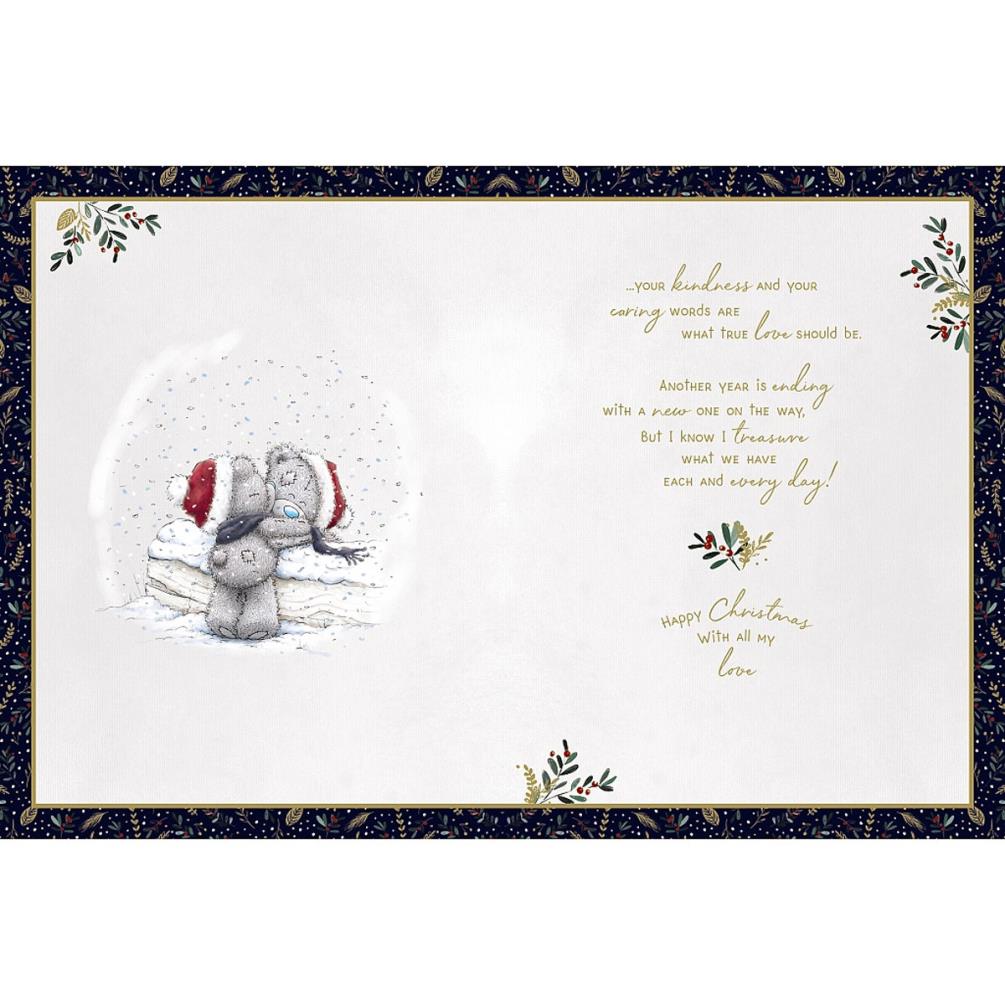 Wonderful Husband Me to You Bear Large Christmas Card Extra Image 1